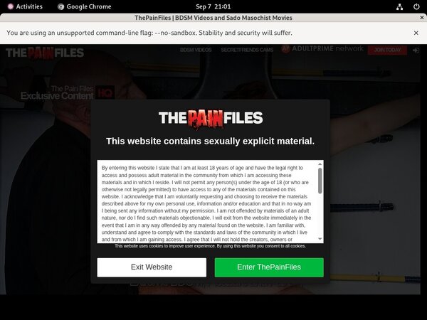 The Pain Files Deal
