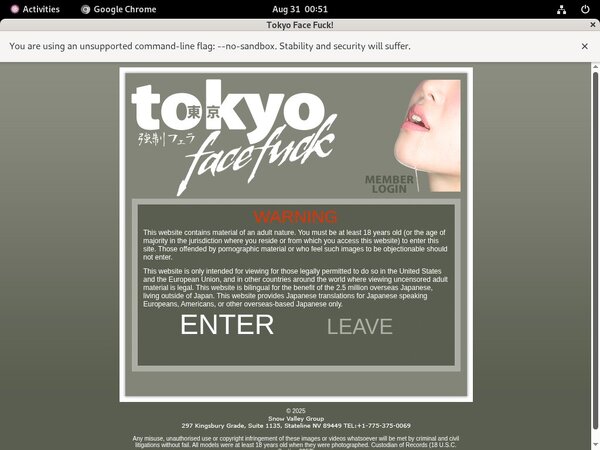 Tokyo Face Fuck Price