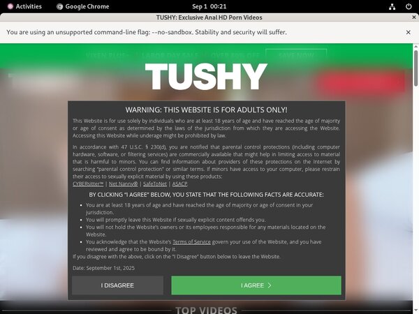 Tushy Discount Free