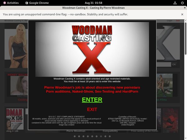 Woodmancastingx Discount Signup