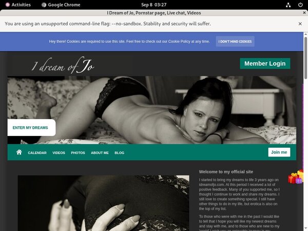 Idreamofjo.com Facebook
