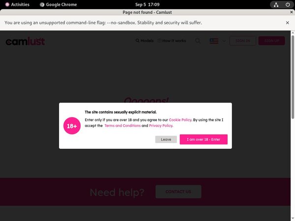 Sex Friends Checkout Page