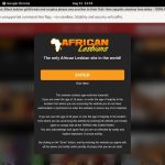 African Lesbians Latest